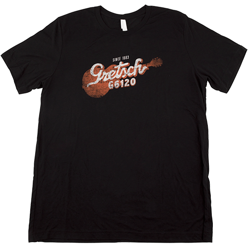 GRETSCH 6120 T-SHIRT BLACK