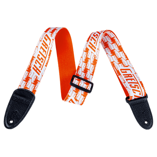 Double Penguin Strap - Orange/White